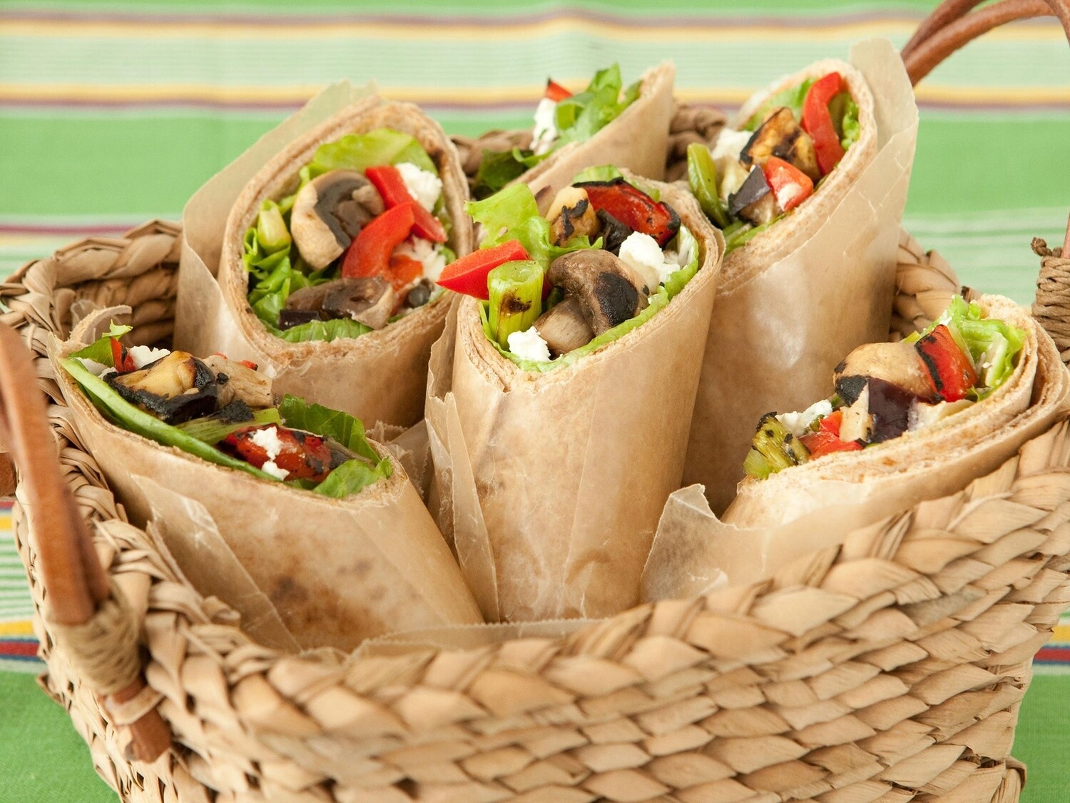 Herb Roasted Chicken, Goats Cheese, Fresh Herb Oil Wrap Herb Roasted Chicken, Goats Cheese, Fresh Herb Oil Wrap