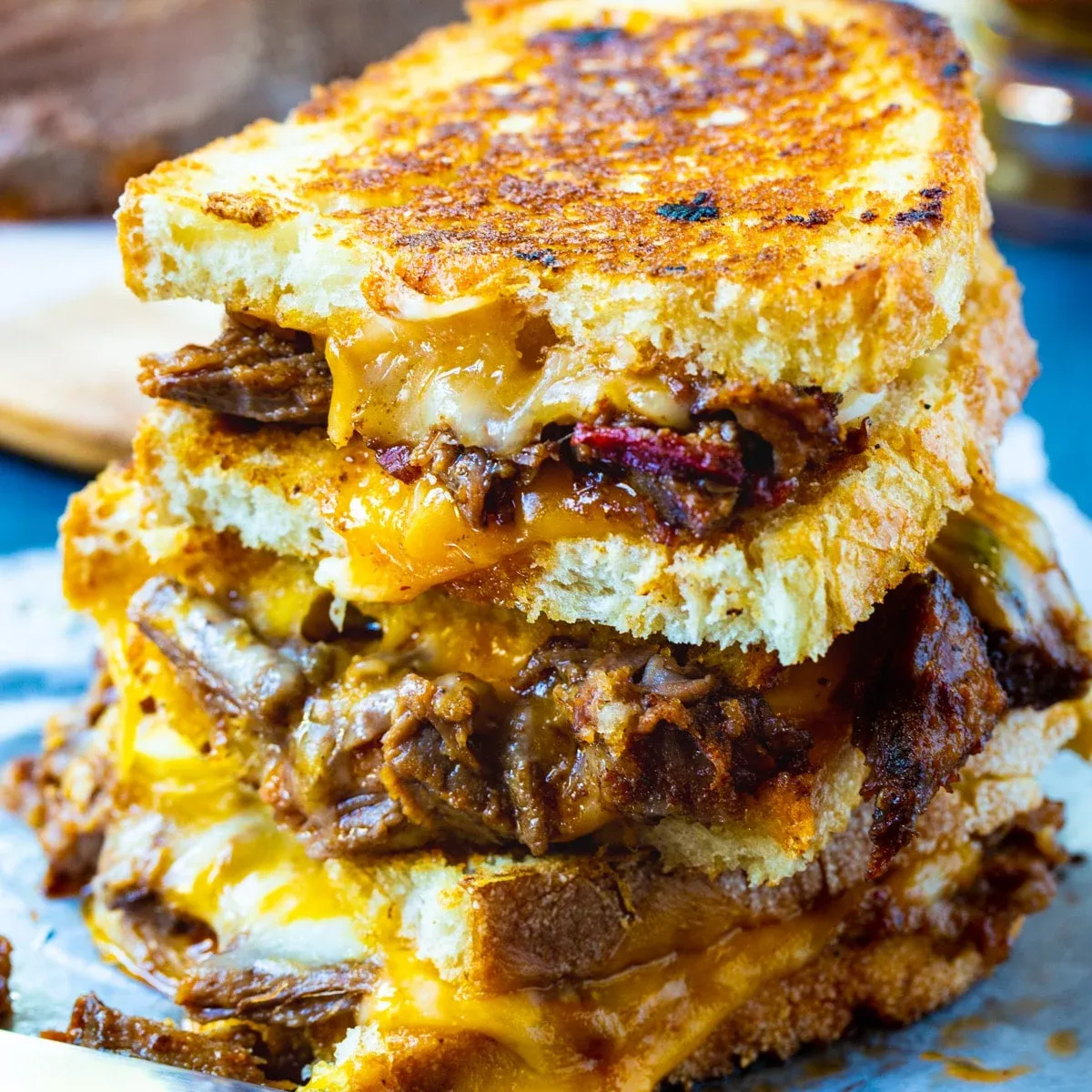Slow Cooked Beef Brisket Melt