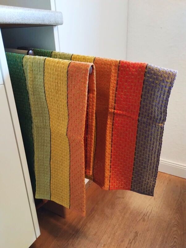 Handtuch – Gerstenkorn Handtuch – Gerstenkorn "Regenbogen"