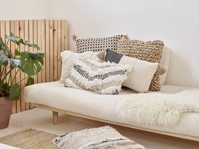 Kissen Jax beige Mix