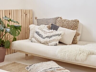 Kissen Jax beige Mix