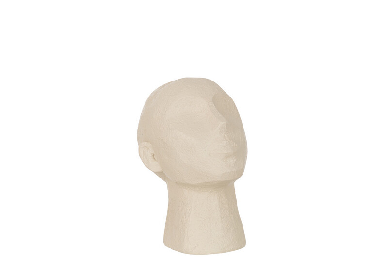 Deko Kopf beige