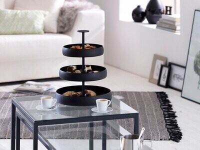 Etagere Negretto Metall schwarz