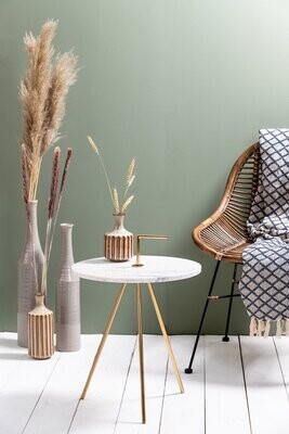 Beistelltisch Moyuta Marmor gold