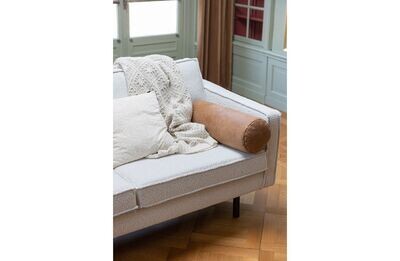 Kissenrolle Spool cognac
