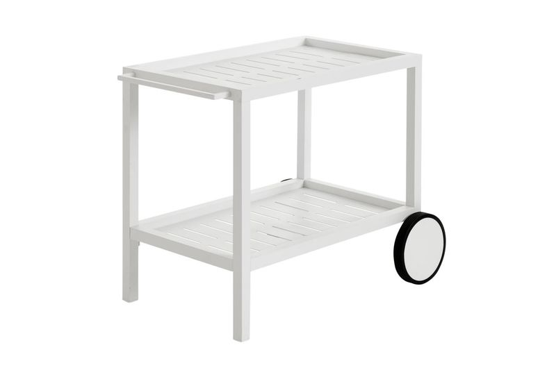Servierwagen Trolley Belfort weiß Servierwagen Trolley Belfort weiß