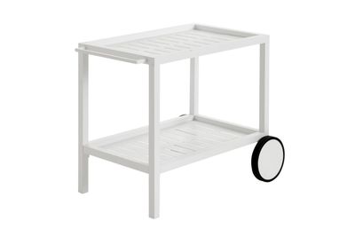 Servierwagen Trolley Belfort weiß