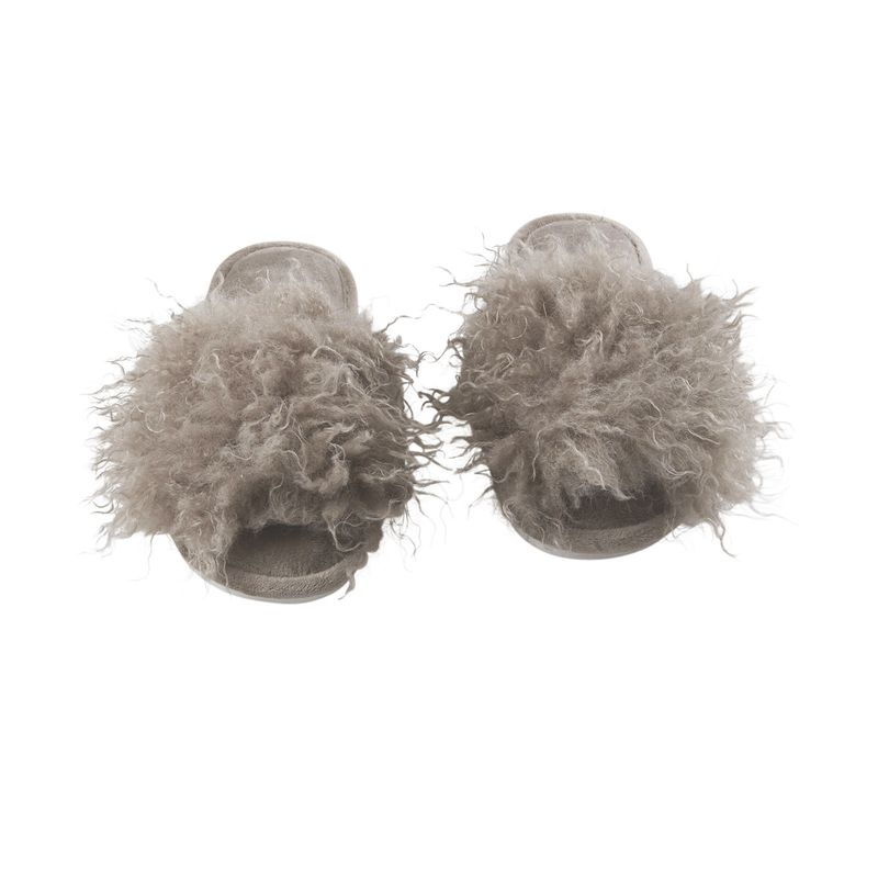 Hausschuhe CURLY beige Gr.36/37