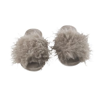 Hausschuhe CURLY beige Gr.38/39