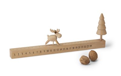 Elmar Adventskalender Buchenholz