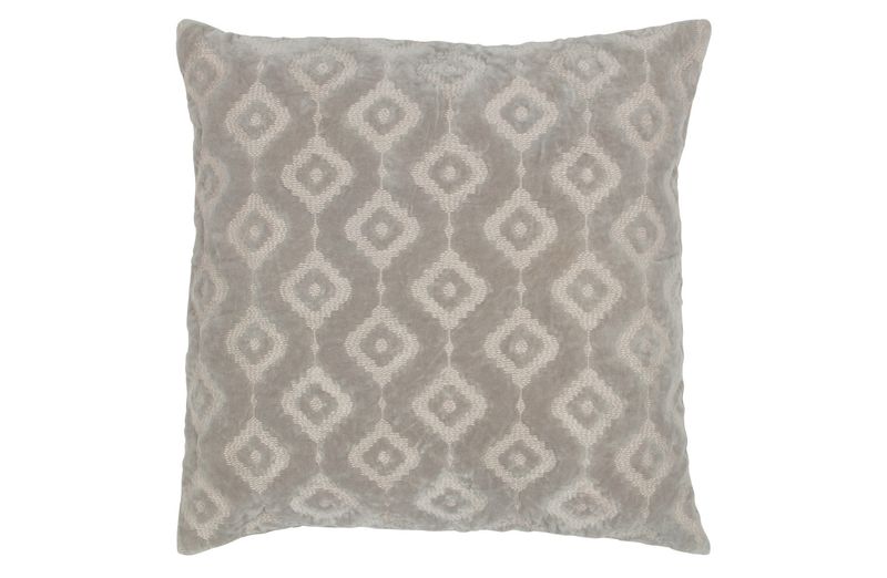 Kissen-Set 3-teilig beige-braun-Muster