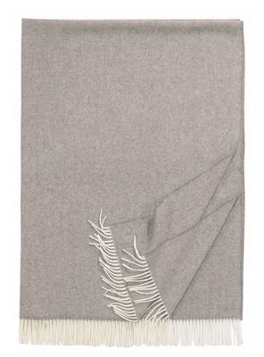 Plaid BOSTON Wolle 130x200 cm maus