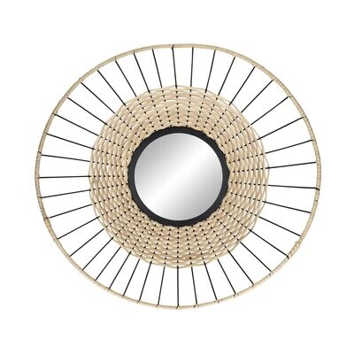 Wandspiegel TRIX Rattan natur Wandspiegel TRIX Rattan natur