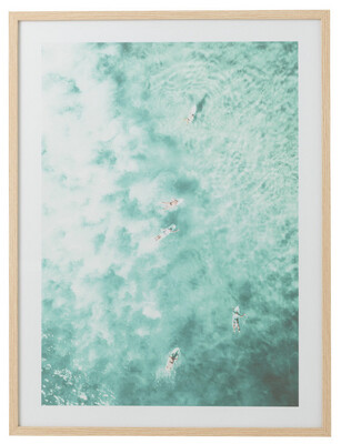 Bild Beach Schwimmer grün