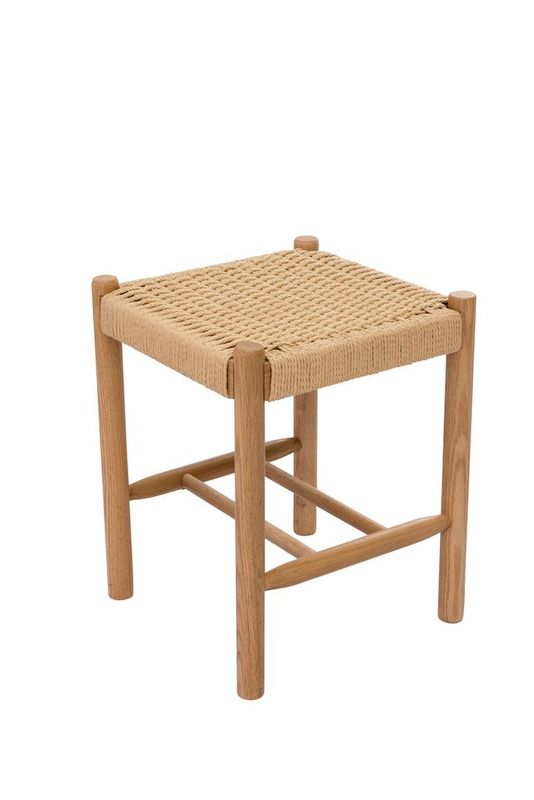 Hocker Cotta Eiche + Geflecht Hocker Cotta Eiche + Geflecht