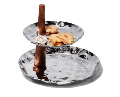 Etagere Valencia Edelstahl hochglanzpoliert