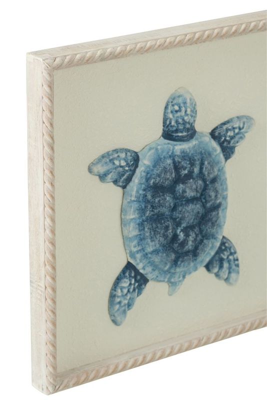 Wandbild SEE blau 3-fach sort. 30x30cm
