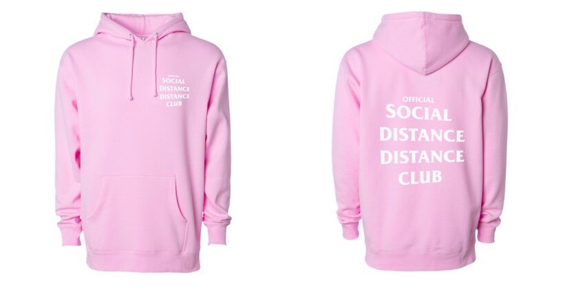 BABY PINK HOODIE
