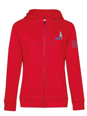 JMF Zipped Hoodie Queen, Damen