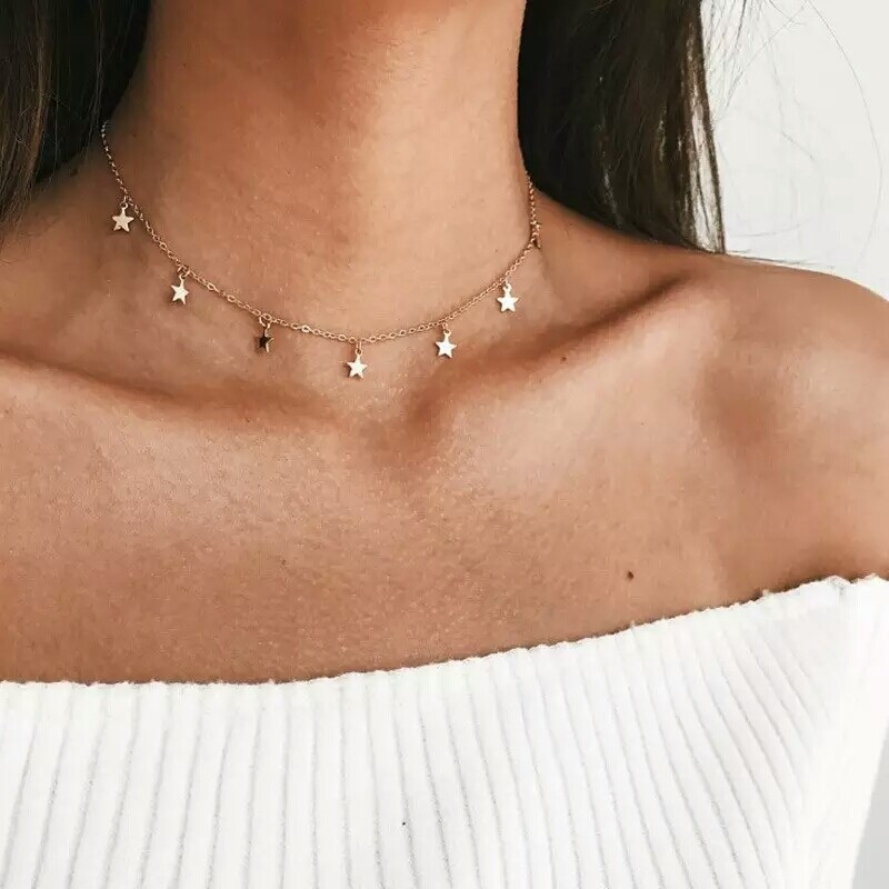 Collier étoile simple