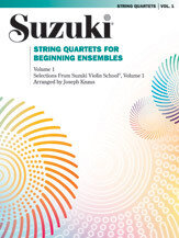 String Quartets for Beginning Ensembles, Volume 1