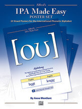 Alfred&#39;s IPA Made Easy Poster Set