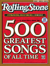 Selections from Rolling Stone Magazine's 500 Greatest Songs of All Time: Instrumental Solos, Volume 1