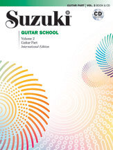Suzuki Guitar School Guitar Part &amp; CD, Volume 2 (Revised)