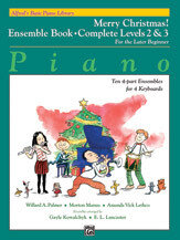 Alfred&#39;s Basic Piano Library: Merry Christmas! Ensemble, Complete Book 2 &amp; 3