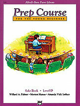 Alfred's Basic Piano Prep Course: Solo Book D