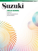 Suzuki Cello School, Volume 4, Piano Accompaniment