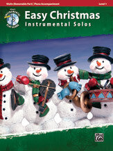 Easy Christmas Instrumental Solos, Level 1 for Strings