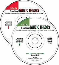 Alfred&#39;s Essentials of Music Theory: Ear Training CDs 1 &amp; 2 Combined (for Books 1-3)