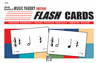 Alfred&#39;s Essentials of Music Theory: Flash Cards -- Rhythm