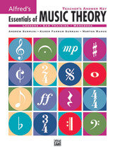 Alfred&#39;s Essentials of Music Theory: Teacher&#39;s Answer Key