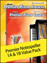 Premier Piano Course, Notespeller 1A &amp; 1B (Value Pack)