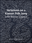 Variations on a Korean Folk Song (band version, score only)