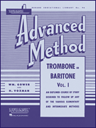 Rubank Advanced Method - Trombone or Baritone/Euphonium B.C., Vol. 1
