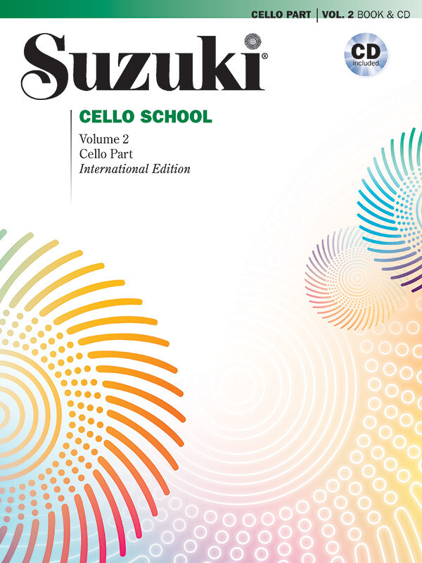 Suzuki Cello School, Volume 2, Book and CD