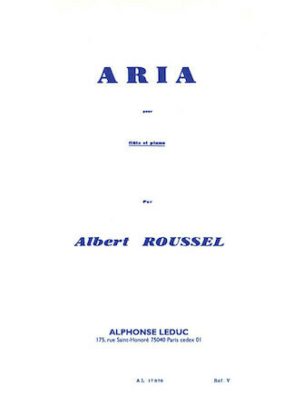 Aria for flute and piano