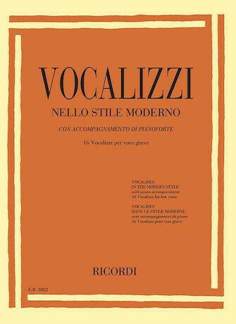 Vocalises in the Modern Style - Low Voice Vocalises in the Modern Style - Low Voice