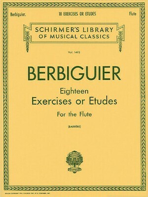 Benoit Berbiguier: Eighteen Exercises or Etudes