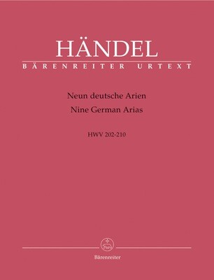 Nine German Arias HWV 202-210