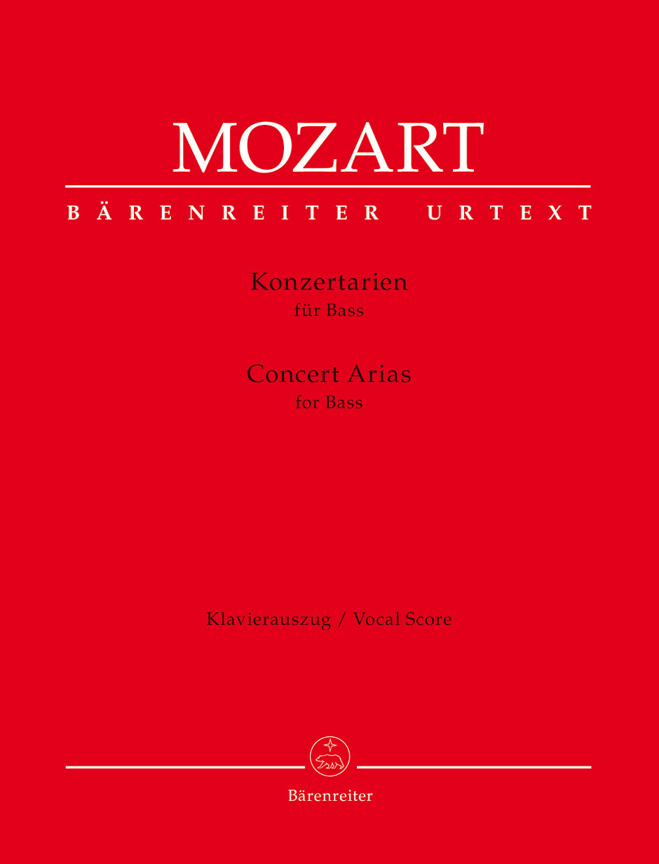 Concert Arias for Bass