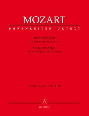 Concert Arias for low Soprano and Contralto