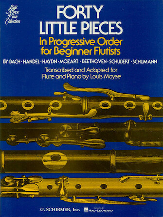 Forty (40) Little Pieces for flute and piano