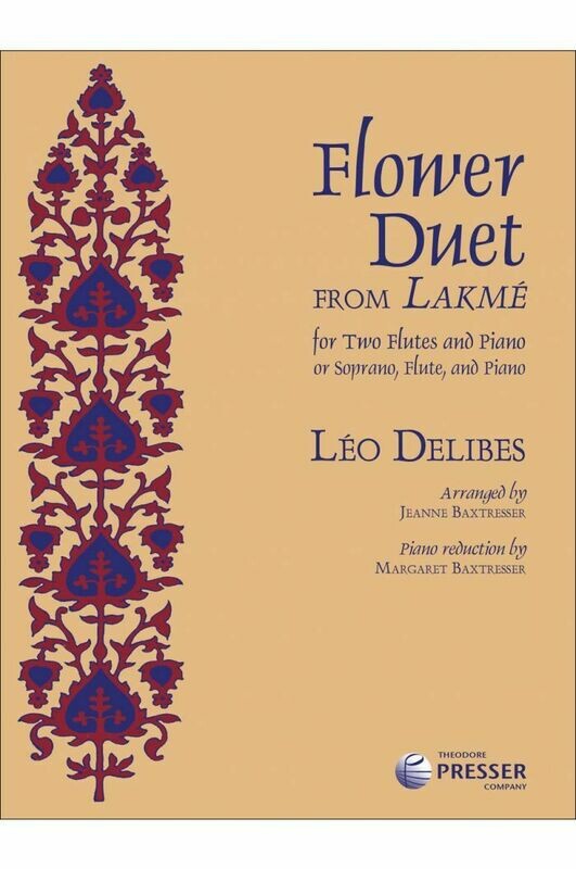 Flower Duet Two Flutes and Piano or Sporano, Flute, and Piano [FD4011]