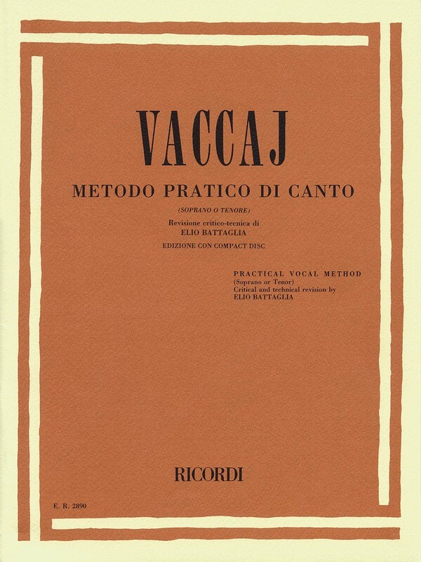 Practical Vocal Method (Vaccai) - High Voice Practical Vocal Method (Vaccai) - High Voice