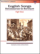 English Songs: Renaissance to Baroque
