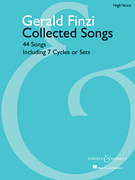Gerald Finzi: Collected Songs - High Voice Gerald Finzi: Collected Songs - High Voice